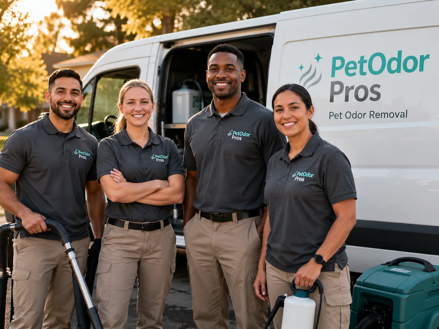 Pet Odor Removal team serving Piercy, CA